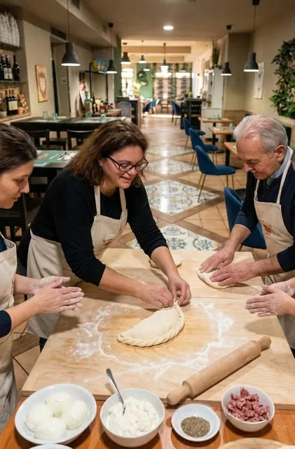 Pizza or Calzone Class at a Working Pizzeria